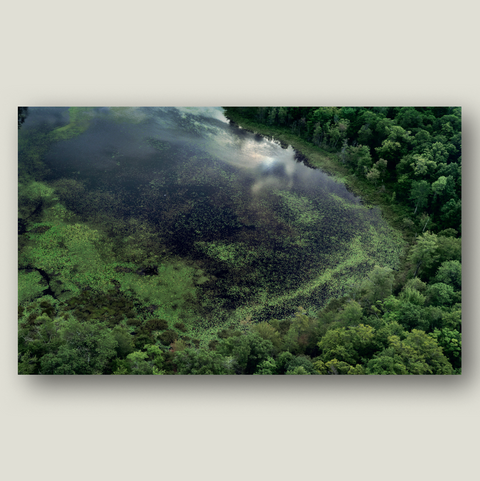 Postkaart, Edward Burtynsky.